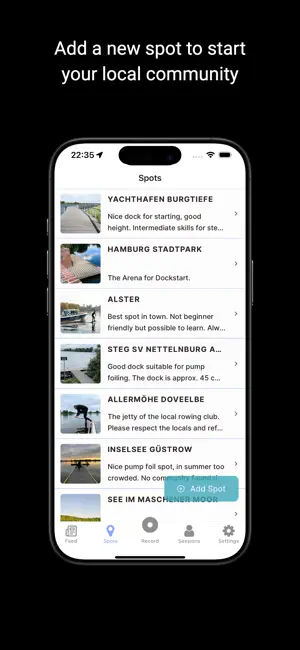 foilr - water sport tracker screenshot 4