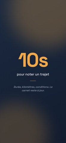 Trajeo : Carnet de conduite screenshot