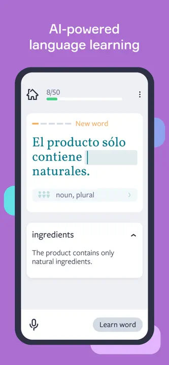 Lingvist: Screenshot 2 von 9