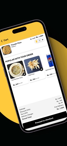 Food Planet Pk iPhone screenshot
