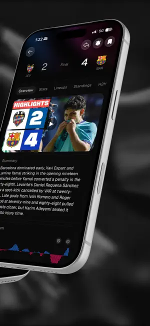 Go-lo: Live Football Scores screenshot 2
