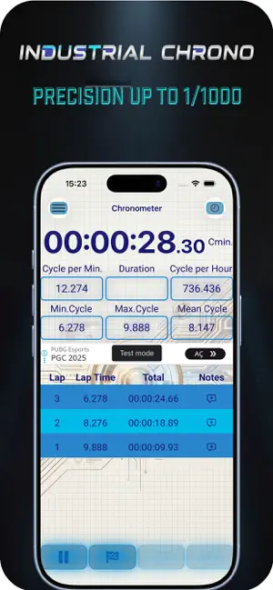 Industrial Chronometer screenshot 4