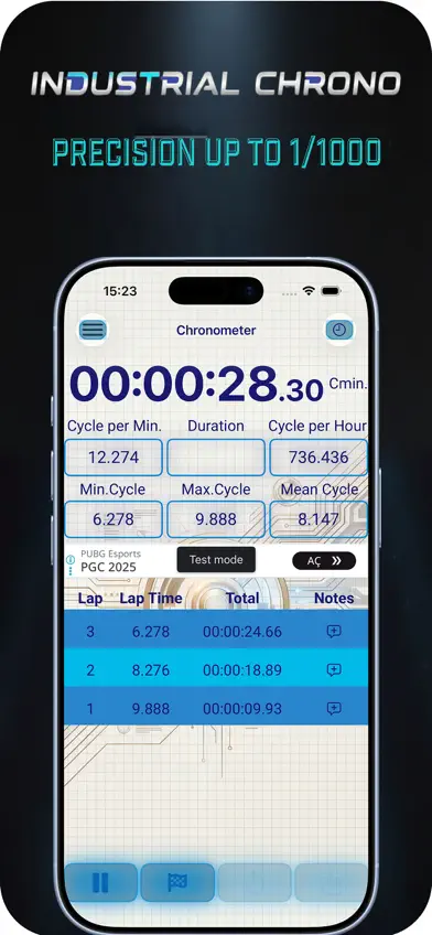 Industrial Chronometer screenshot 4
