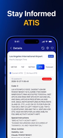 Aviation Weather: METAR, TAF iPhone screenshot 5