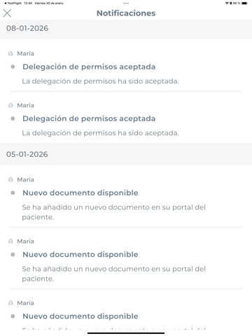 Recoletas Salud iPad screenshot 8