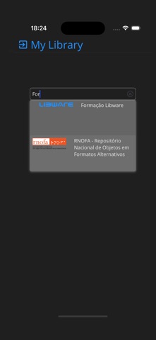 A Minha Biblioteca screenshot