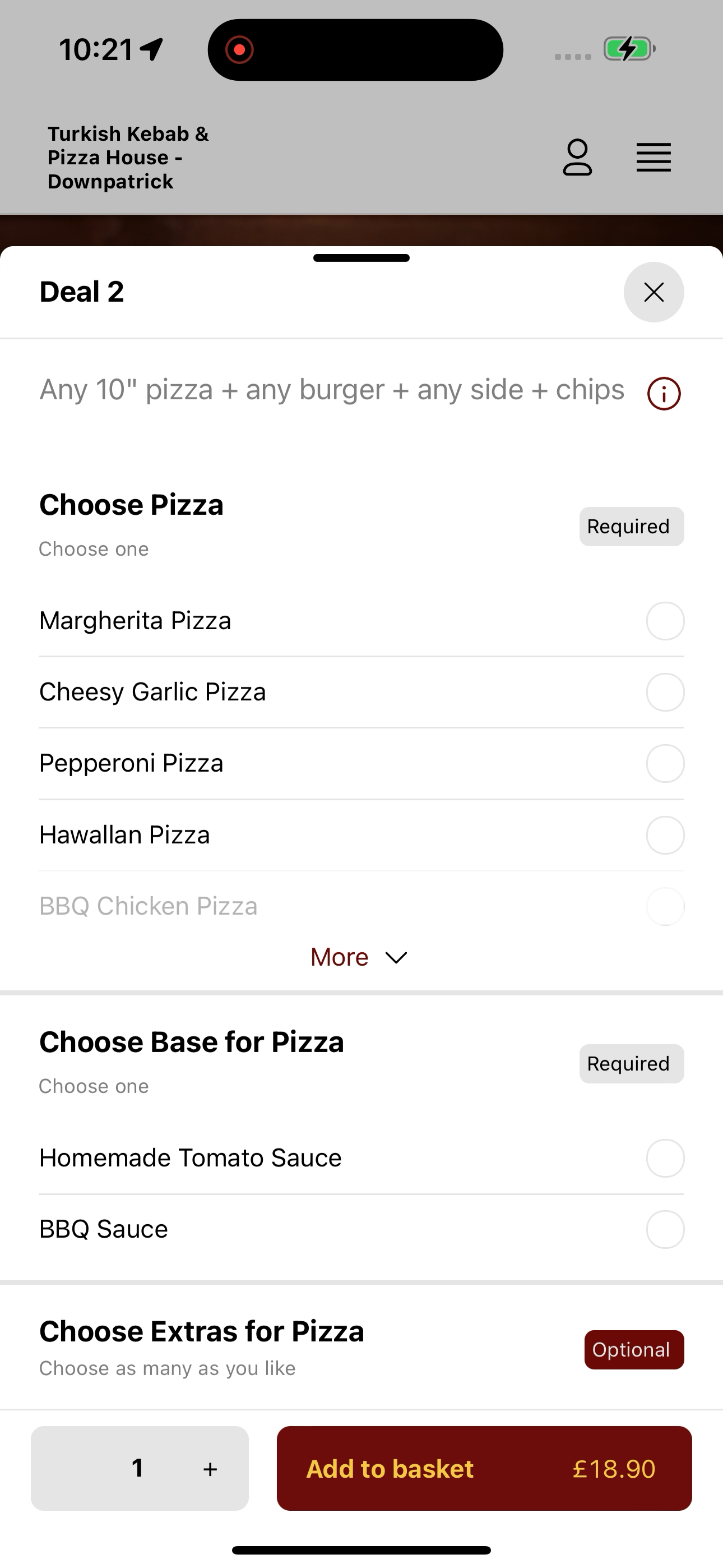 Turkish Kebab & Pizza House screenshot 7