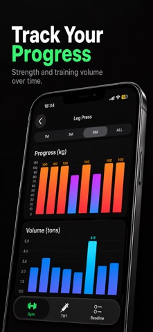 AndroTrack: Gym & Testosterone Screenshot 2 of 6