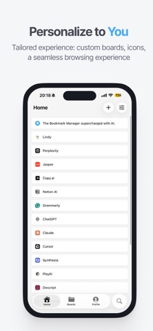 Marqly - AI Bookmark Manager Screenshot 3 of 3