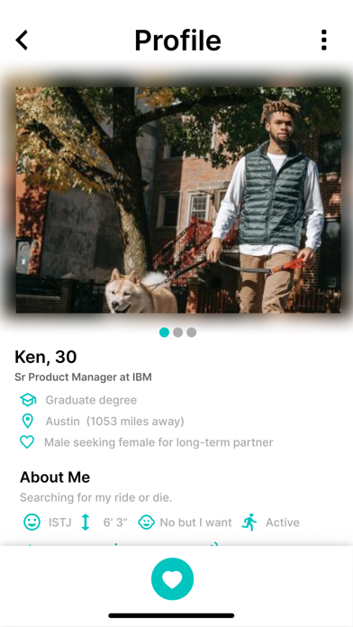 1Mate iPhone screenshot 6 - Social Networking app