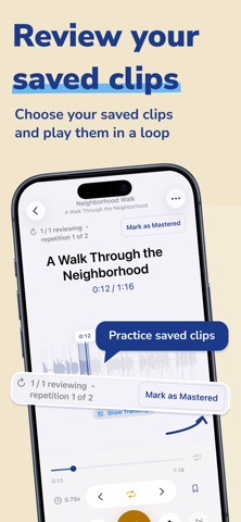 Rehear: Learn from Any Audio Screenshot 5 of 5