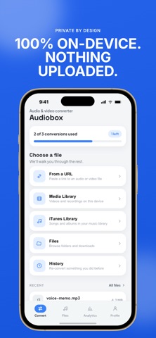 Audiobox MP3 Converter Screenshot 4 of 6