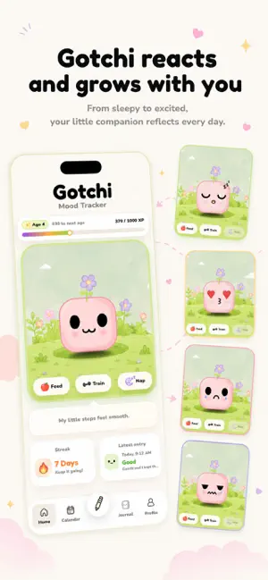 Gotchi: Mood Tracker screenshot 2