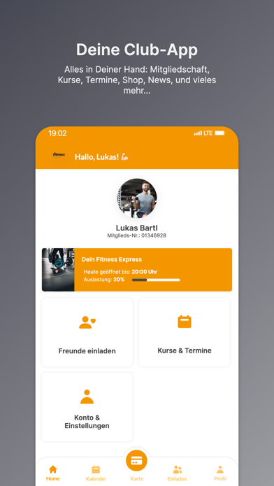 Fitness Express Screenshot