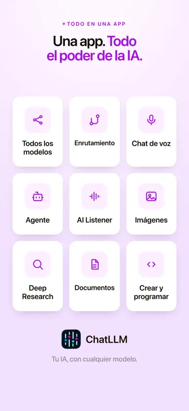 ChatLLM: IA Chat, Bot y Agente screenshot 10 of 10