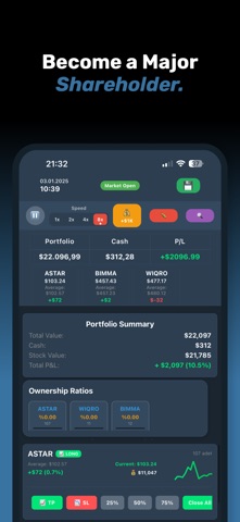 Stock Sim - Rule The Market screenshot