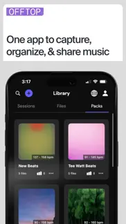 offtop: music studio & library iphone screenshot 1