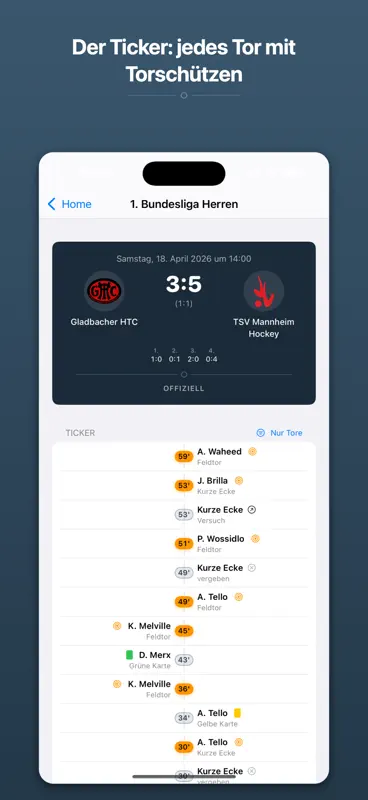 Hockey Deutschland screenshot 1 of 8