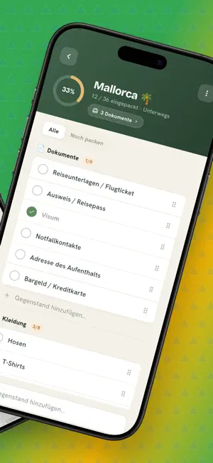 PackBuddy: Travel Packing List screenshot 2