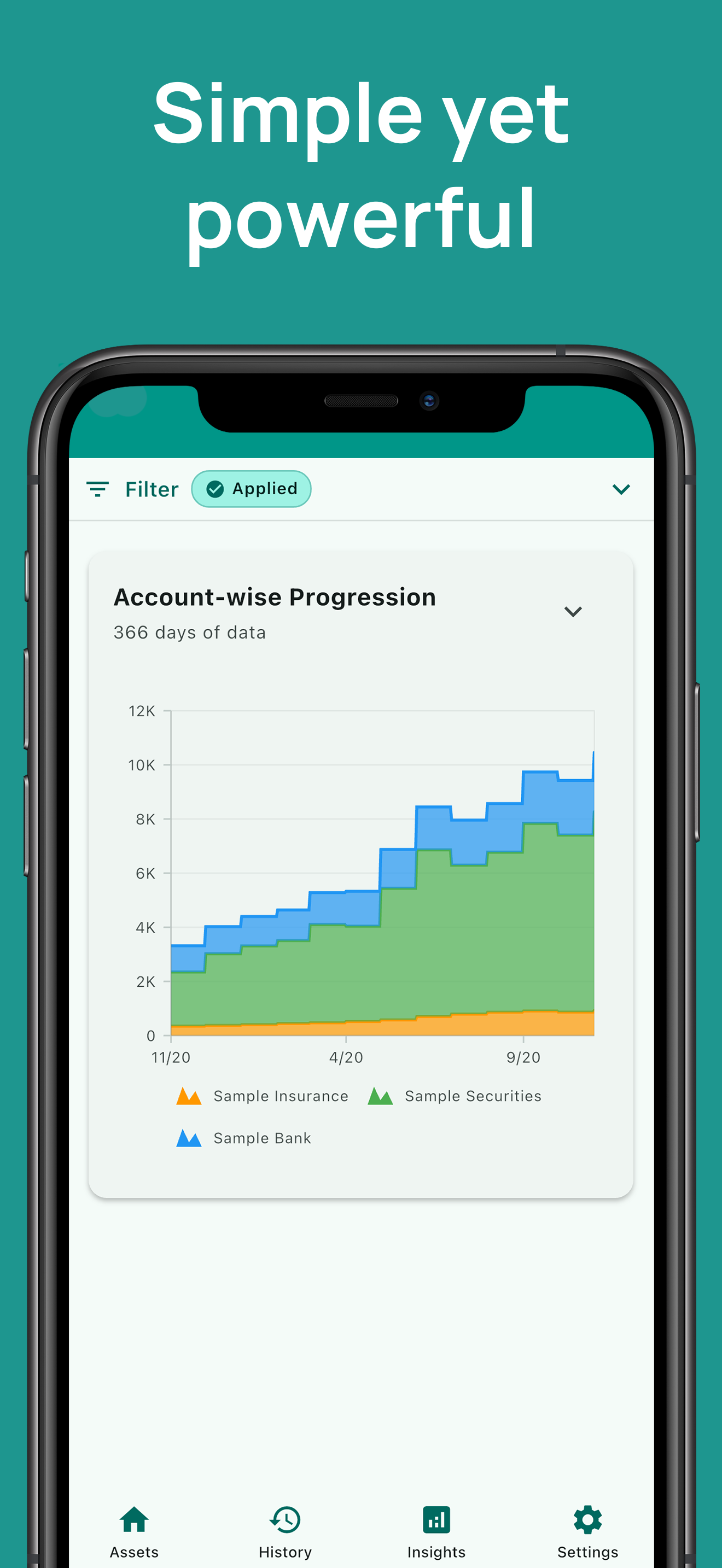 Simple Net Worth Tracker screenshot 4