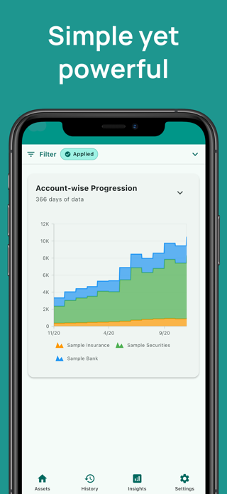 Simple Net Worth Tracker Screenshot 4 of 6