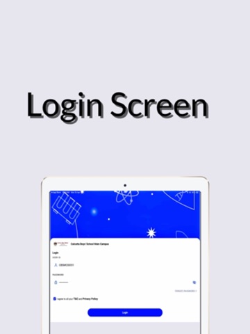 Thakkar High School iPad screenshot
