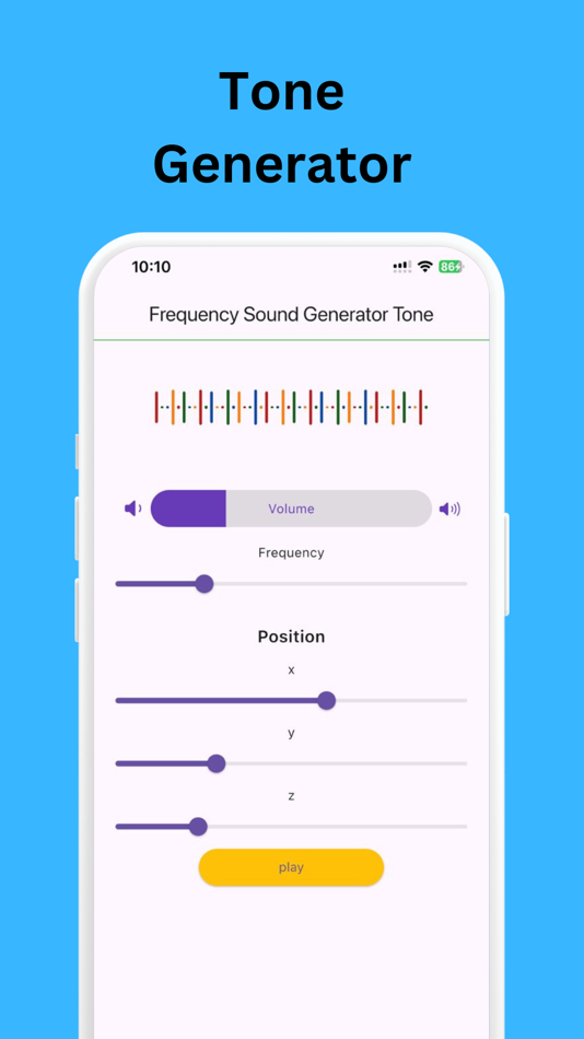 #1. Frequency Sound Generator Tone (iOS) 게시자: Hamid Sher agha