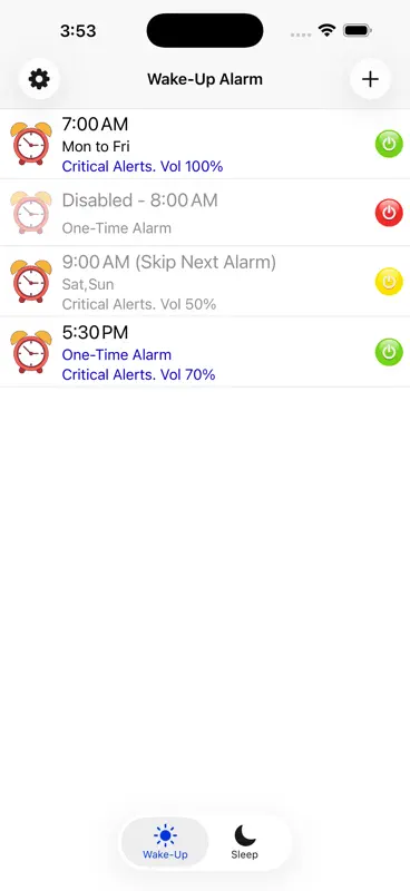 Aida Wake-Up Alarm screenshot 1 of 6