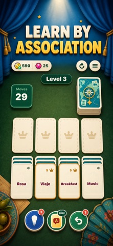 Language Solitaire: Word Game iPhone screenshot