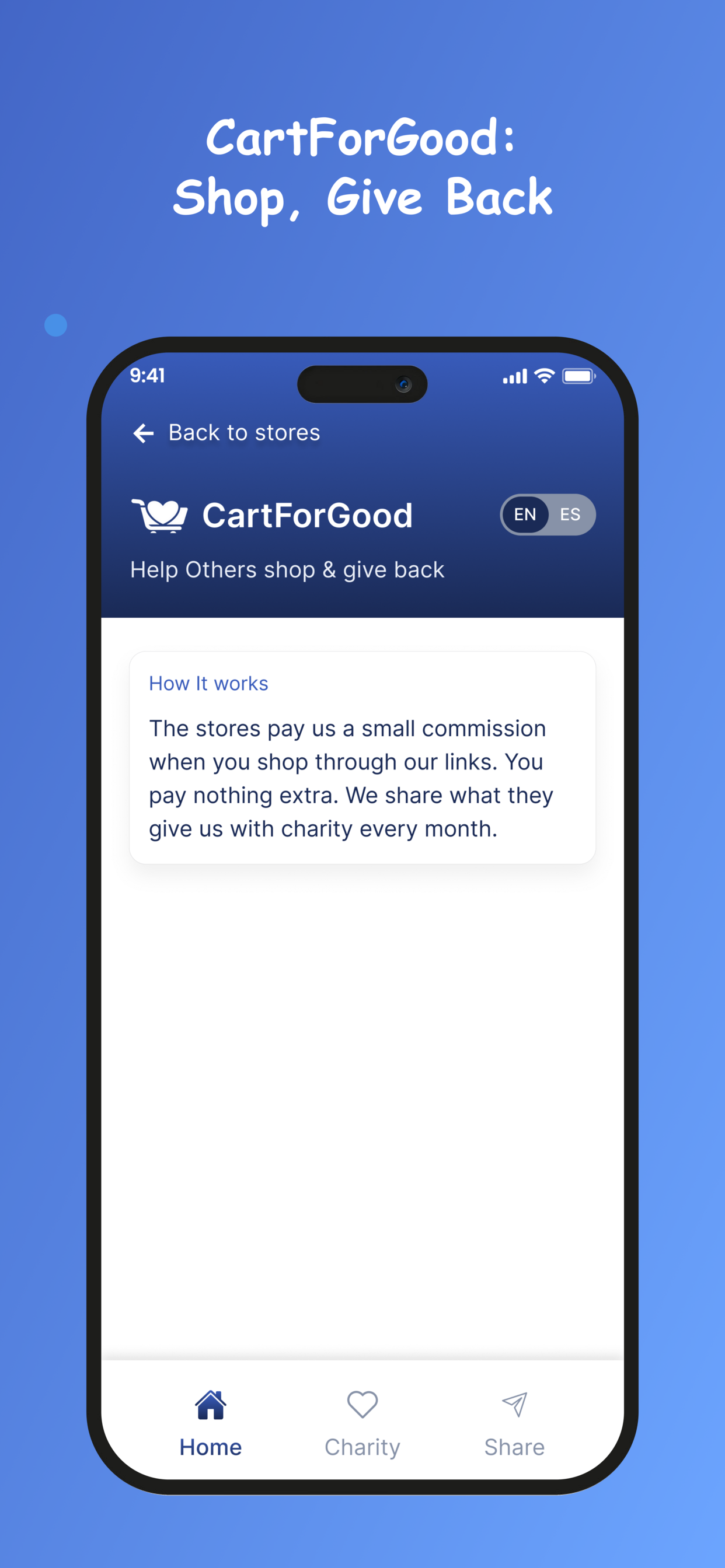 CartForGood screenshot 4