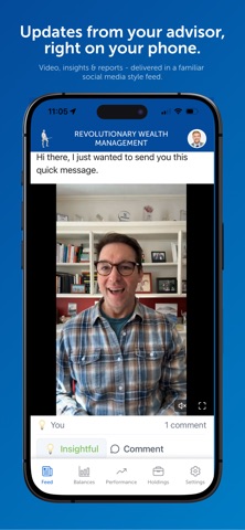 My Financial Advisor -Blueleaf iPhone screenshot