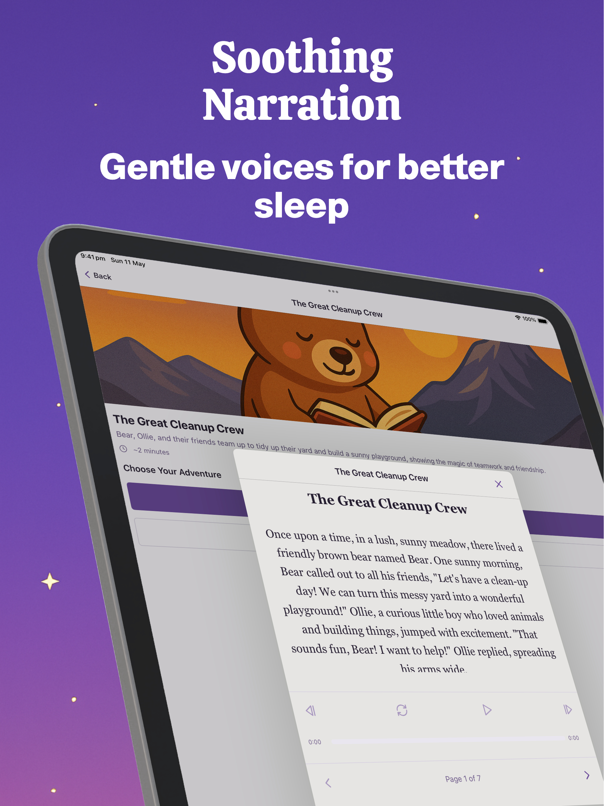 Bedtime Stories with Bear screenshot 8