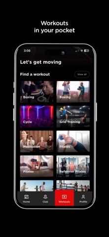 Virgin Active Australia screenshot
