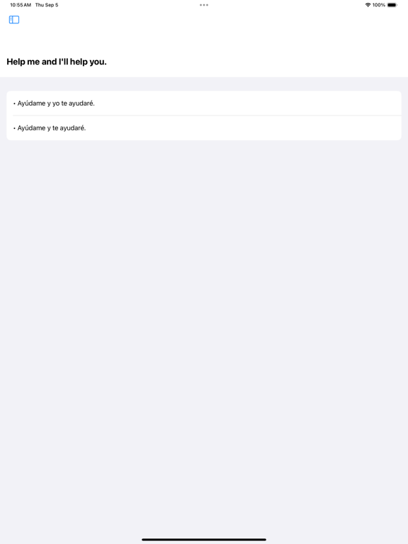 Screenshot #5 pour Hyper English Spanish Dict