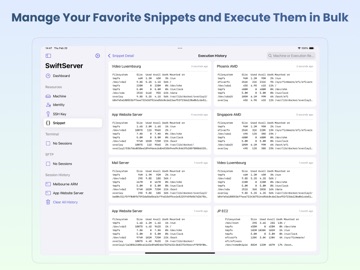 SwiftServer - SSH Client iPad screenshot 6