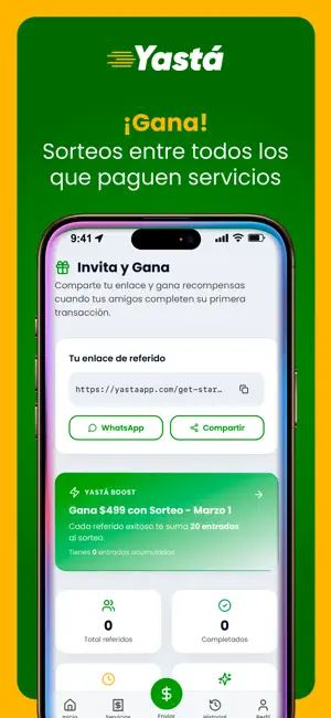 Yasta - Send Money Fast screenshot 4