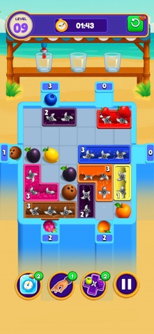 Fruit Drop: Color Sort Puzzle Screenshot 1 of 5
