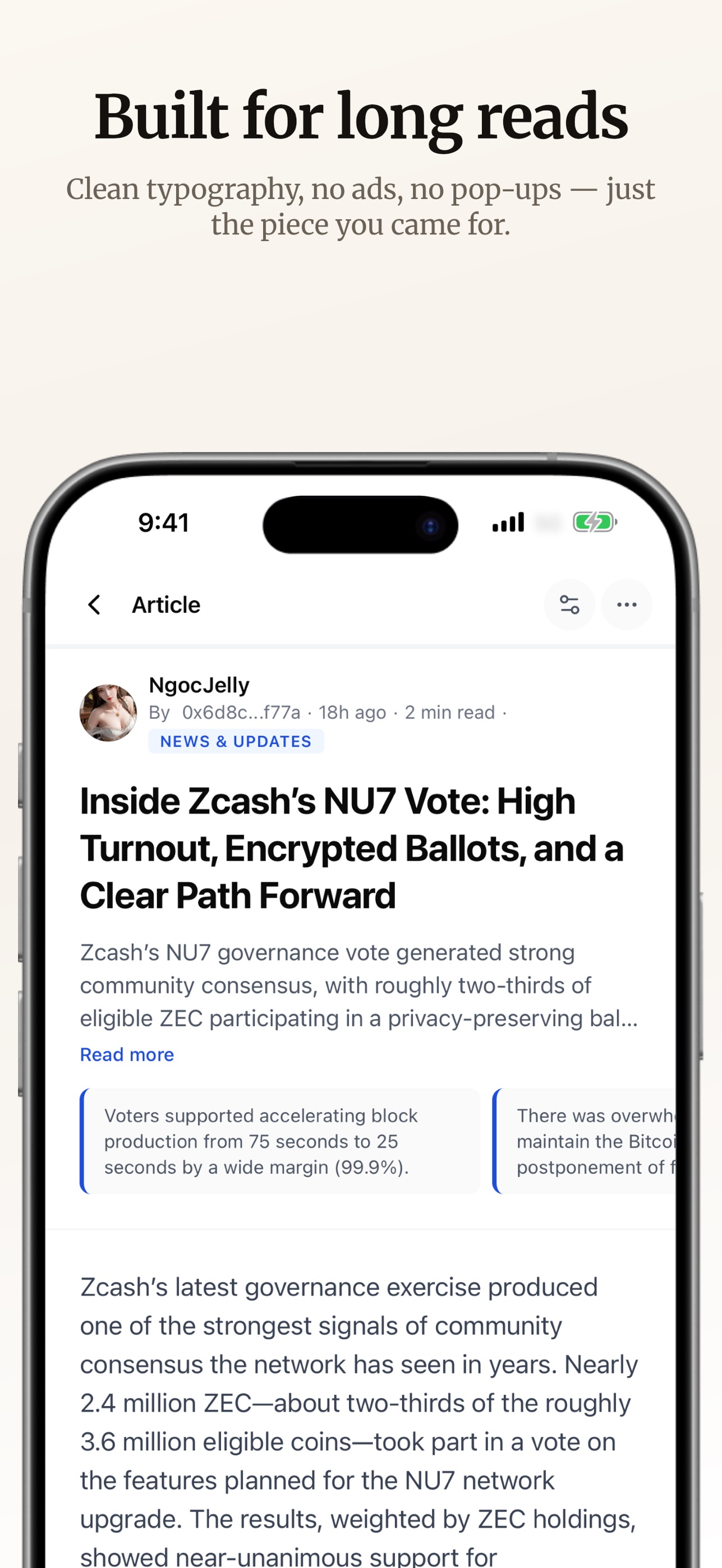 Screenshot 3 of Inkray: Read what matters