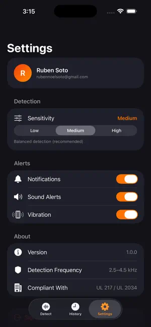 BeepDetect screenshot 3