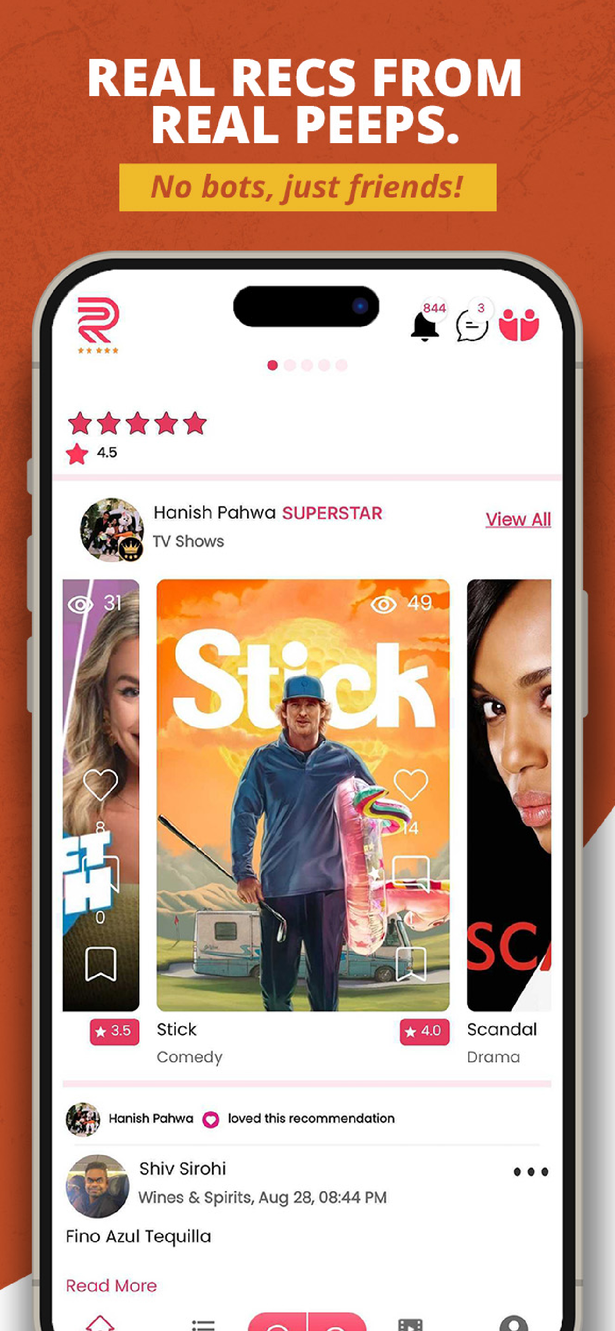 Recz: Recommend, Connect, Vibe