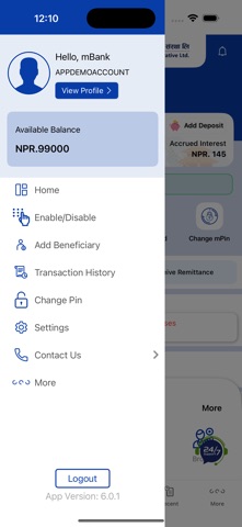 Birat mBank Screenshot 6 of 8
