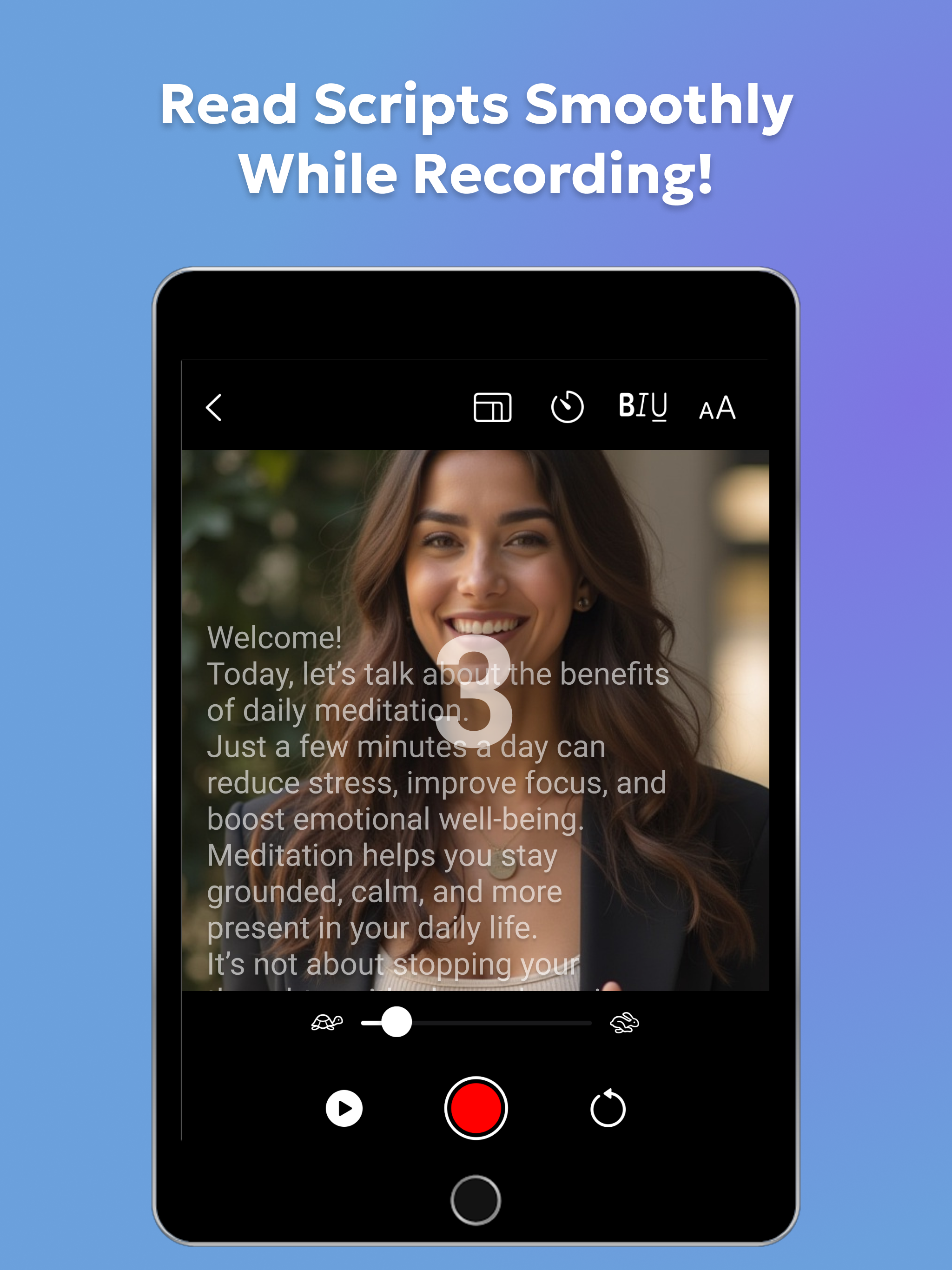 Teleprompter: Script Recorder screenshot 6