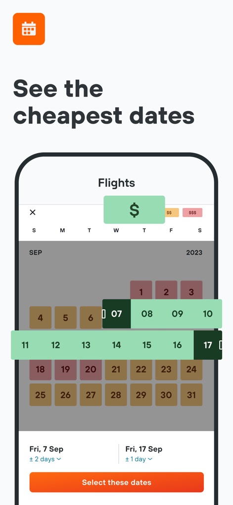 KAYAK: Flights, Hotels & Cars - Optimal Date Finder