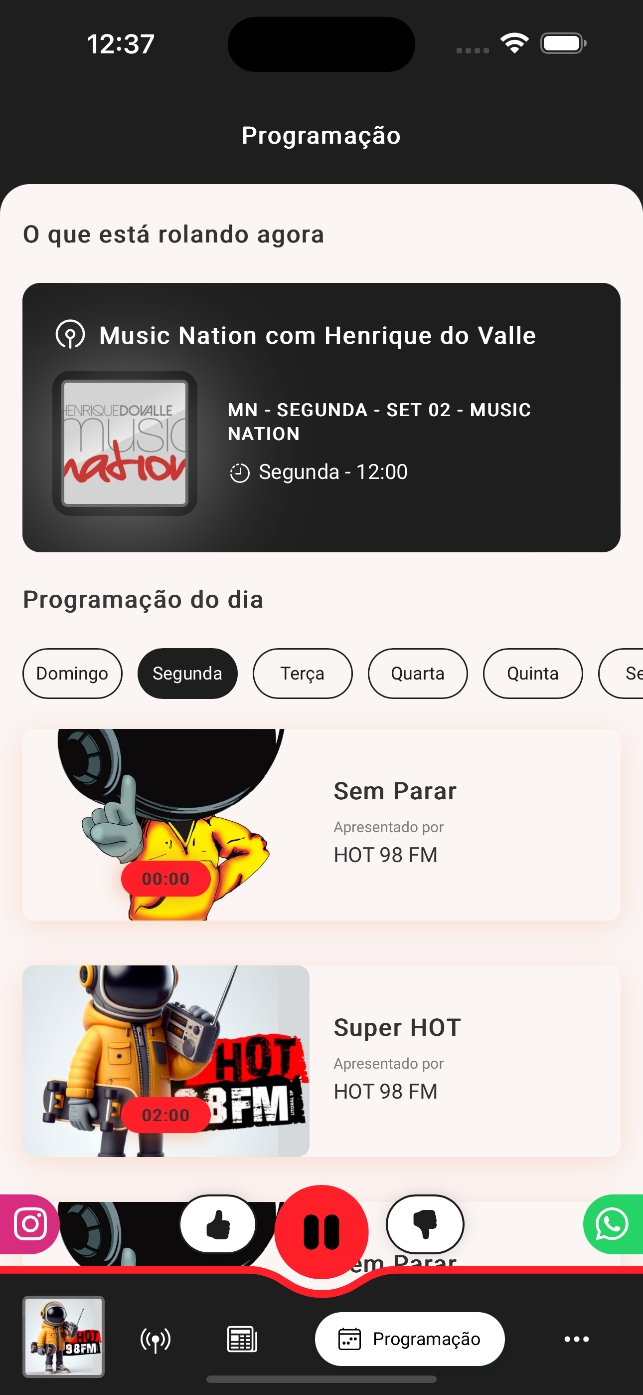 HOT 98 FM SANTOS
