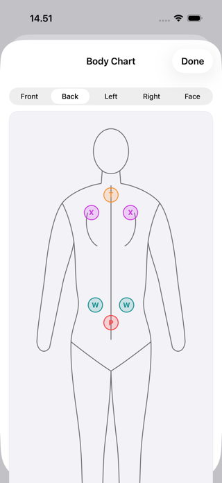 SOAP Notes: Massage Charting Screenshot 4 of 5
