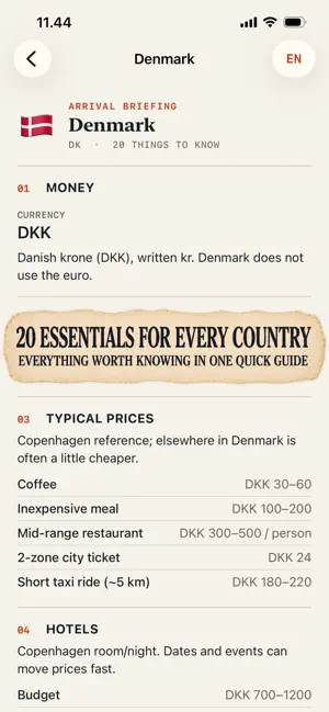 Europe Travel Essentials screenshot 2