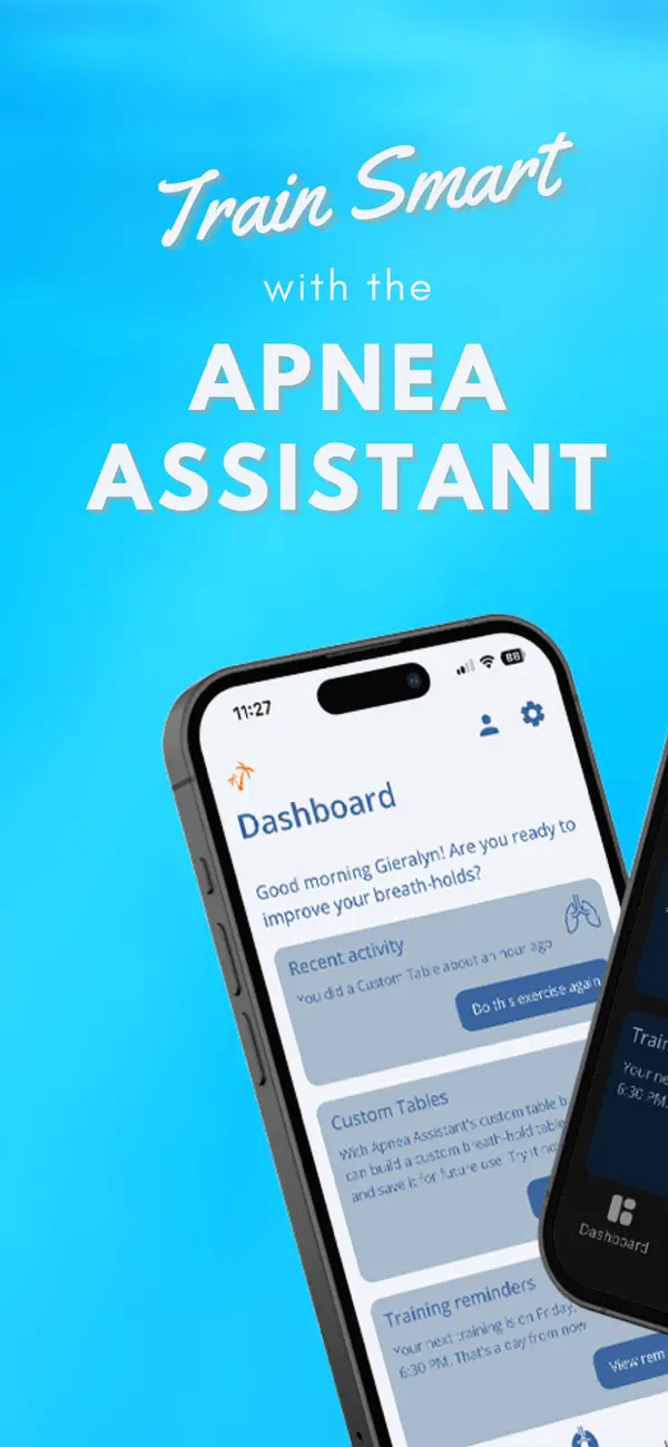 Screenshot #1 pour Apnea Assistant: Breathe Deep!