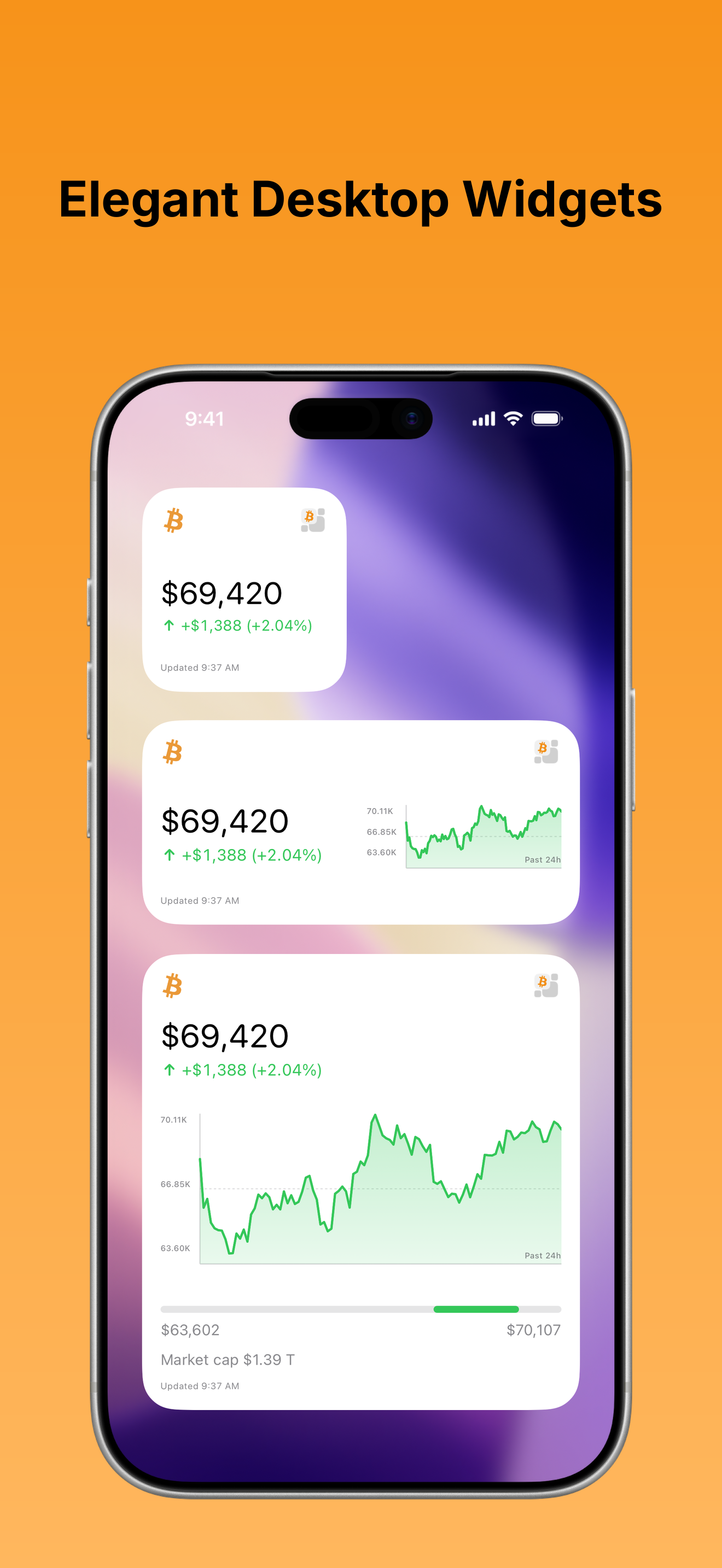 Satoshi Widgets screenshot 3