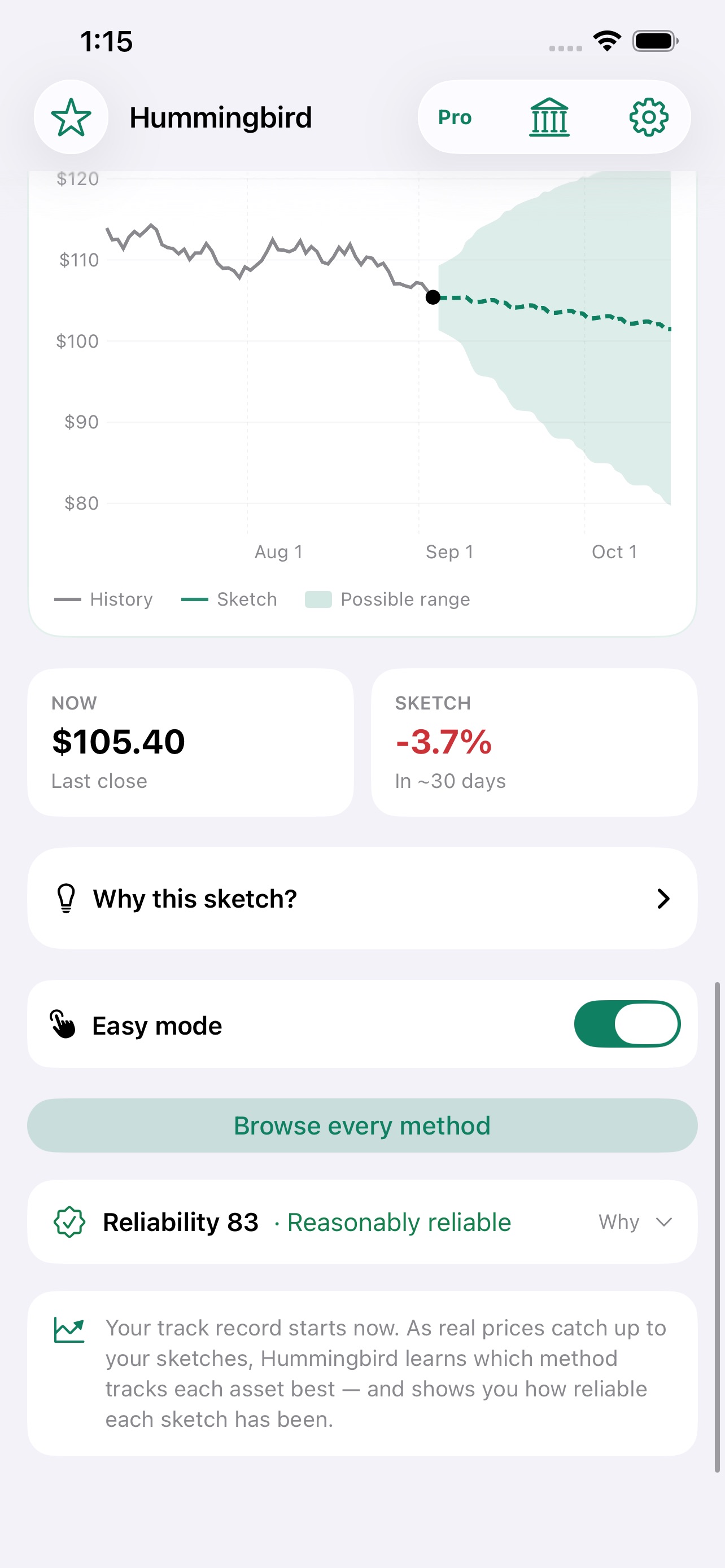 Screenshot 3 of Stocks & Crypto - Hummingbird