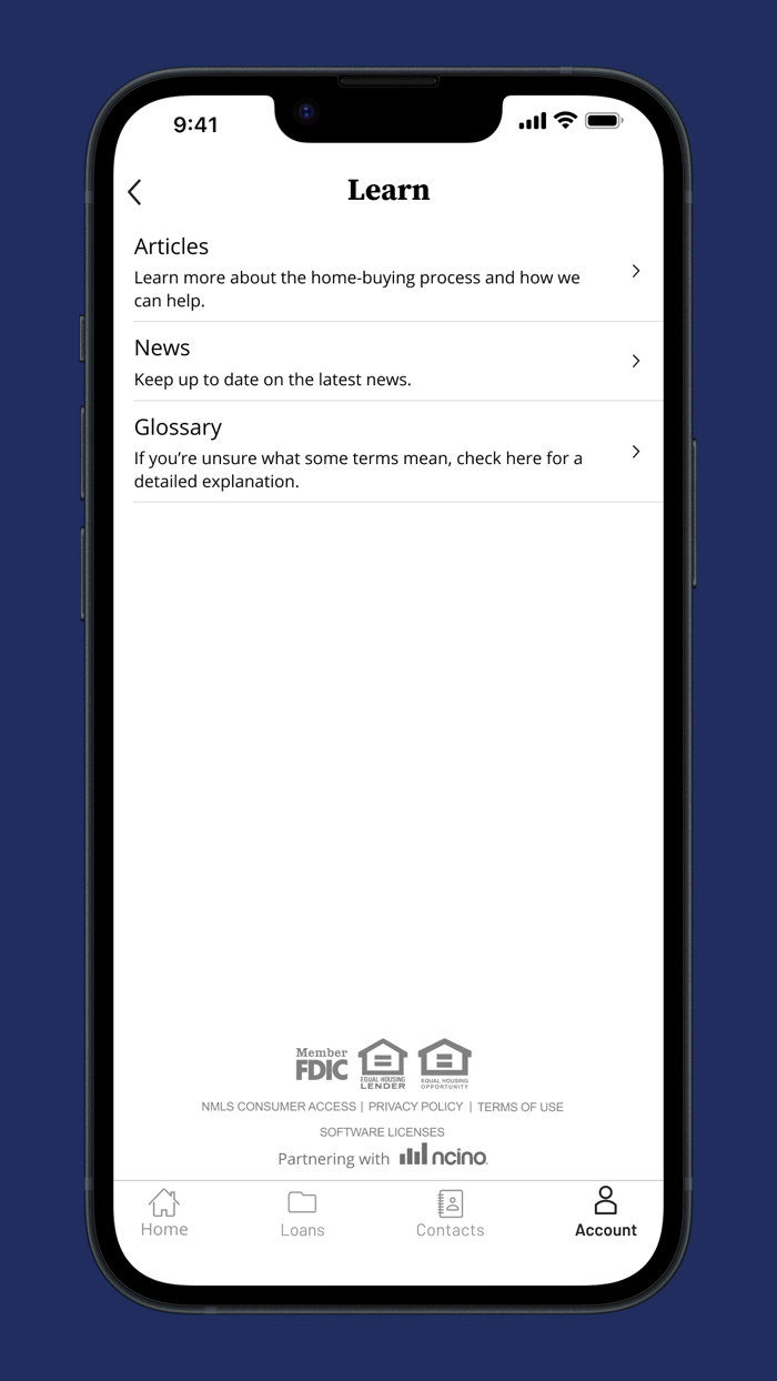 Hancock Mortgage App